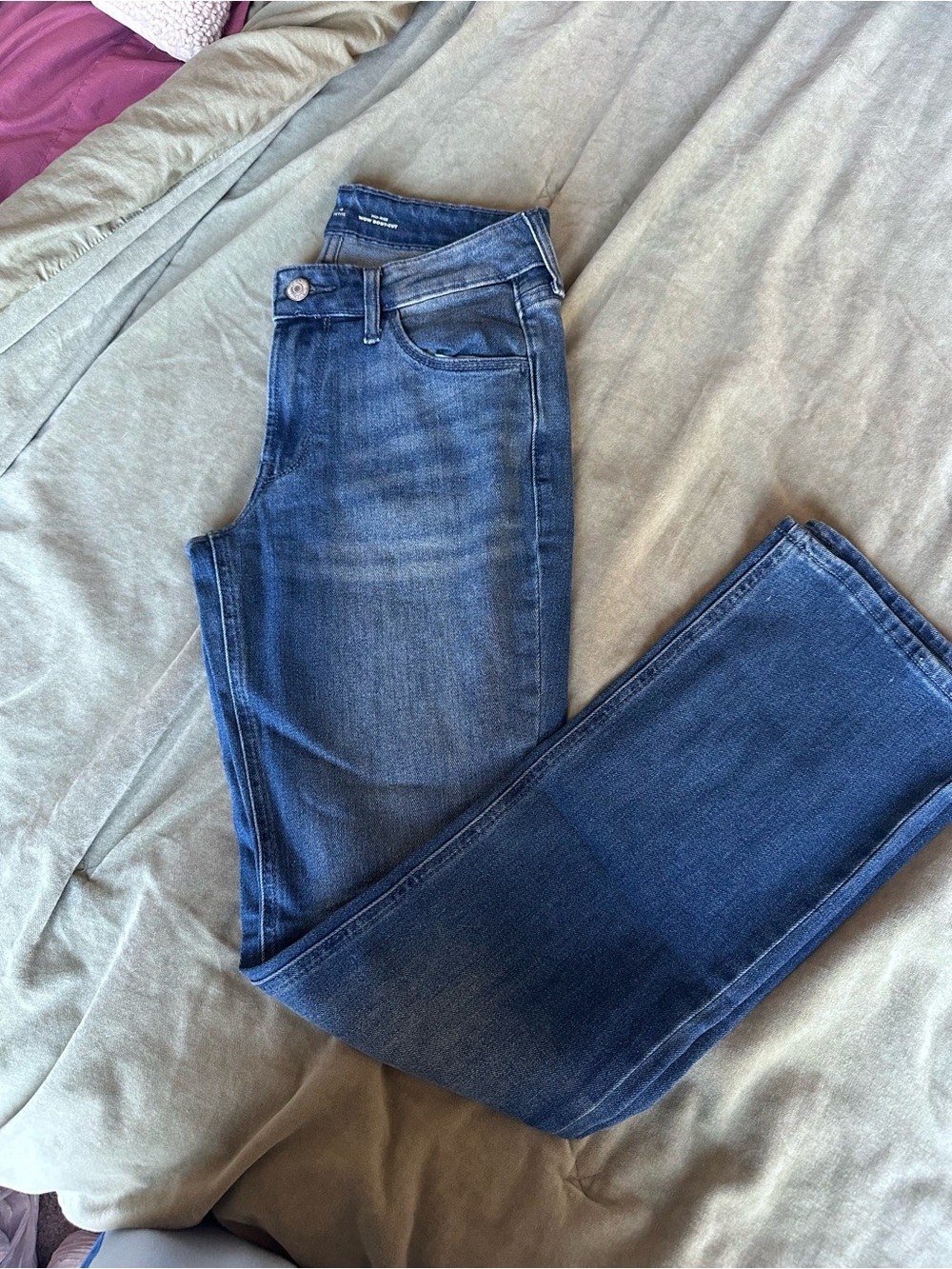Old Navy Women's Dark Blue Boot Cut Jeans